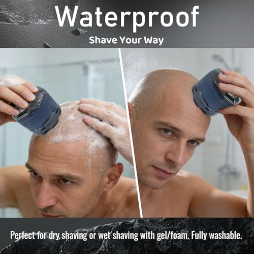 Magnetic 6D Shaver Replacement Heads ? Universal Compatible with Kensen,DOAO,NIWUIO,Ufree,Solimpia & Most Most 6D Magnetic Electric Shavers for Bald Men & Face Shaving (3-Pack)