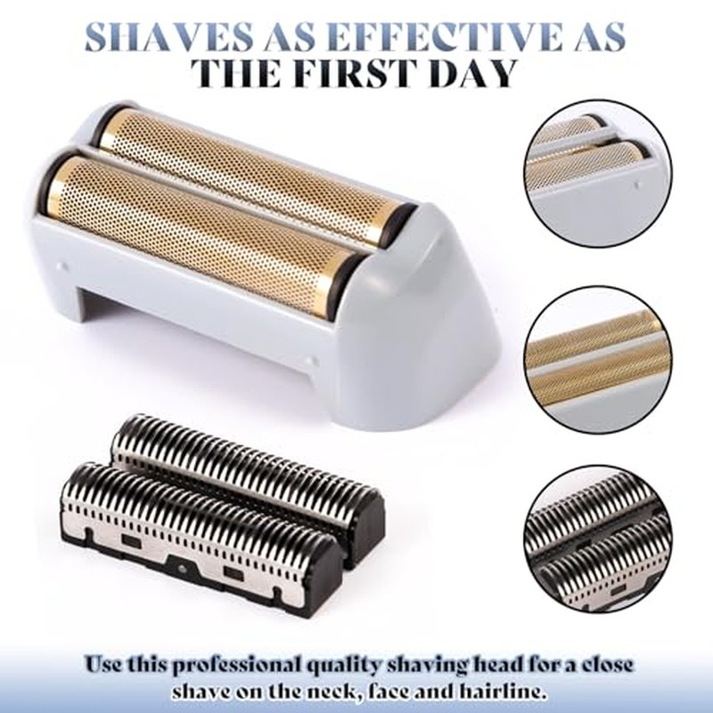 2 Pack Pro Shaver Replacement Foil and Cutters Compatible with No.17150/17155/17200 Shaver ProFoil Replacement