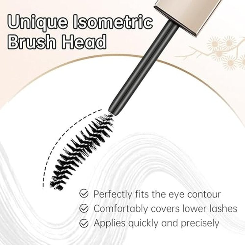 CATKIN Lash Lengthening Mascara, Volumizing & Lengthening, Very Black, Clump-Free, Long Lasting Waterproof Formula for Dramatic Long Lashes 7.5g