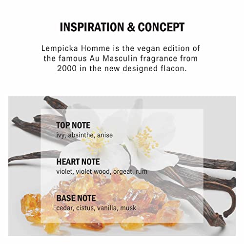 Lolita Lempicka Lempicka Homme Men’s Eau de Toilette Spray 3.4 oz
