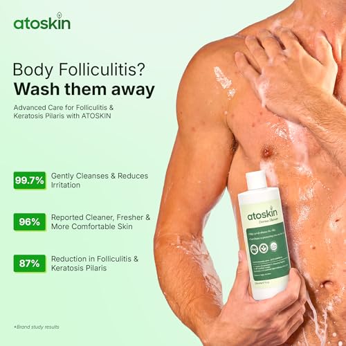 Folliculitis Body Wash with Rosemary & Herbal Extracts for Sensitive Skin