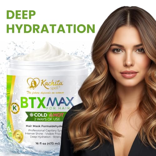 Kachita Spell BTXMAX Deep Conditioning Hair Mask 16 oz - Dry & Damaged Hair Treatment - Variation of THIS listing