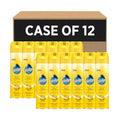 Enhancing Lemon Surface Polish Spray - 12 Pack for Commercial Cleaning