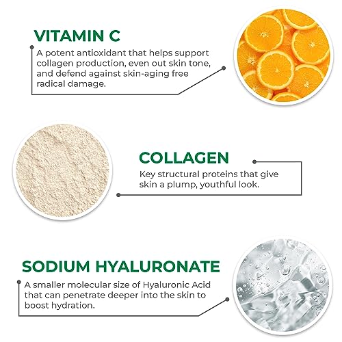Mario Badescu Vitamin C Serum for All Skin Types Lightweight Serum with Vitamin C & Sodium Hyaluronate Visibly Reduces Signs of Aging 1 Fl Oz