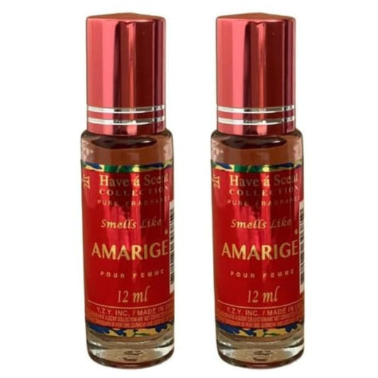 Fragrance Perfume smell like Amarige for Women Roll On Oil 12ml (Pack of 2)