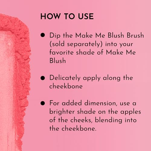 Make Me Blush Talc-Free Velvet Blush - Sakura - Natural Finish, 0.18 oz