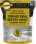 Dead Sea Bath Salt 80 Ounce Pack - Natural Mineral Salt for Soaking & Skin Care