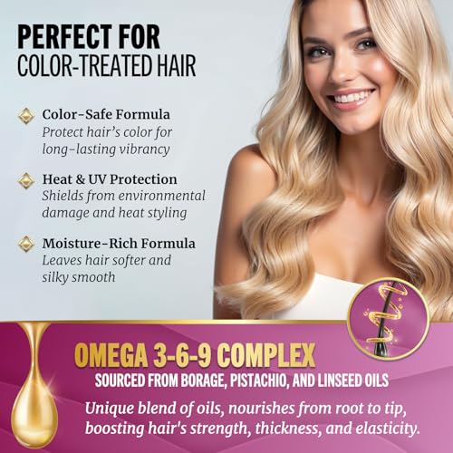 Pistachio Conditioner for Colored & Dry Hair - Nourishing Hydrating Hair Care 500ML