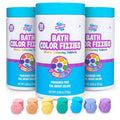 Kids Bath Color Tablets - 150 Count, Nontoxic & Fragrance-Free, 7 Bright Colors for Fun & Creative Bath Time