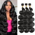 12A Human Hair Weave Bundles - Body Wave Virgin Brazilian Extensions 3 Pack