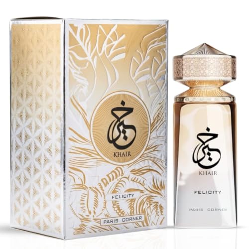 Paris Corner Khair Felicity Eau de Parfum for Women 100ml - Romantic Floral Fragrance