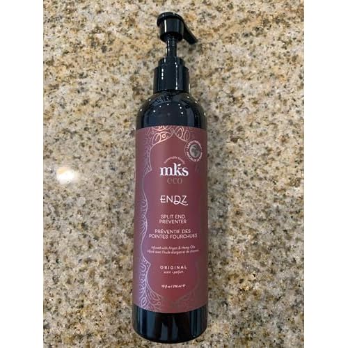 MKS eco, Original Scent - Split End Mender & Preventer - Moroccan Argan Oil, Hemp Seed Oil - Vegan & Cruelty Free