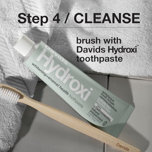 Hydroxyapatite Oral Care Kit for Whitening & Enamel Remineralization - 6 Pieces
