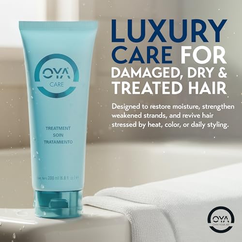 OYA Deep Nourishing Hair Mask with Sea Kelp & Green Tea - 6.8 oz Travel Size