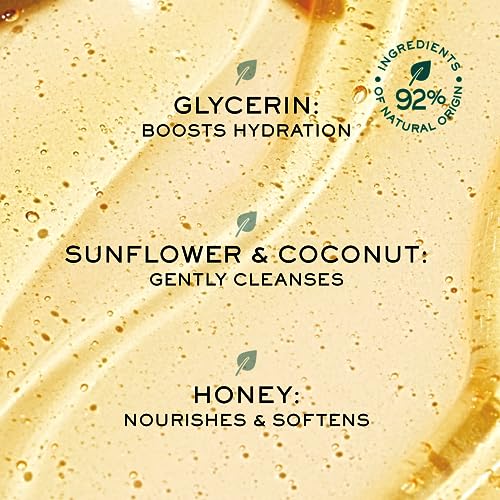 Honey Body Wash for Sensitive Skin - Gentle, Moisturizing, 13.5 fl oz