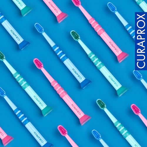Baby Toothbrush Ultra-Soft Bristles for Gentle Gums - Pack of 4 - Random Colors