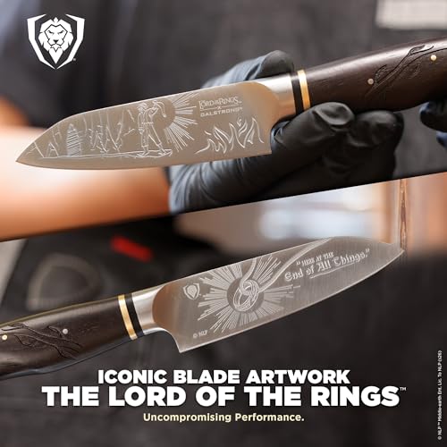 Dalstrong 4-Inch Paring Knife - Lord of the Rings™ Hobbits Edition, Precision German Steel
