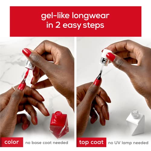 essie Gel Couture 2-Step Longwear Nail Polish, Wearing Hue, 0.46 fl. oz.