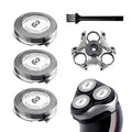 HQ8 Replacement Heads Compatible With Philips Norelco Aquatec Shavers, Replacement Blades For Norelco HQ8, 3pcs Blades With 1pcs Retaining Ring