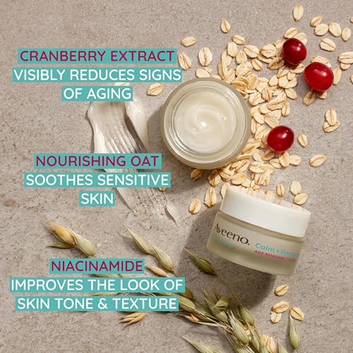 Aveeno Calm + Restore Age Renewal Eye Gel - Fragrance-Free, 0.5 oz
