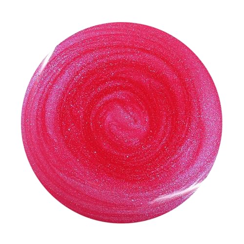 Dazzle Dry Nail Lacquer (Step 3) - Beloved - A bright hot pink shimmer with a subtle blue flash effect. Semi-sheer shimmer. (0.5 fl oz)