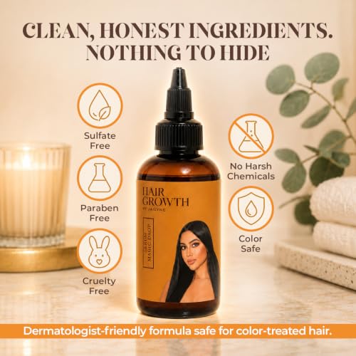 Hair Growth Serum 2 Fl Oz - Thicker Hair & Scalp Revitalizer with Botanical Extracts