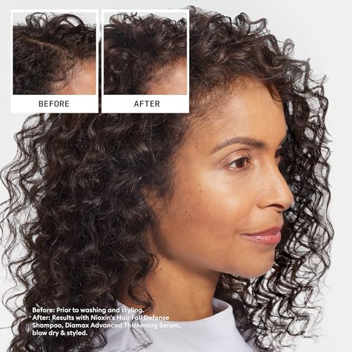 Hair Loss Treatment Shampoo & Leave-In Serum Set for Thicker Hair