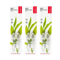 RADIUS Replacement Toothbrush Heads Medium Pack of 3 - Clear, Soft Bristles with Longer Neck