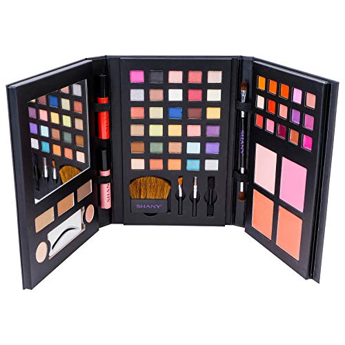Luxe Book Makeup Set - All-in-One Travel Cosmetics Kit with 30 Eyeshadows & More - Variation of THIS listing