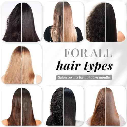 Expert Hair Sensation Keratin Hair Treatment Set with Shampoo - 1 Pack + Deep Cleansing Shampoo 30ml