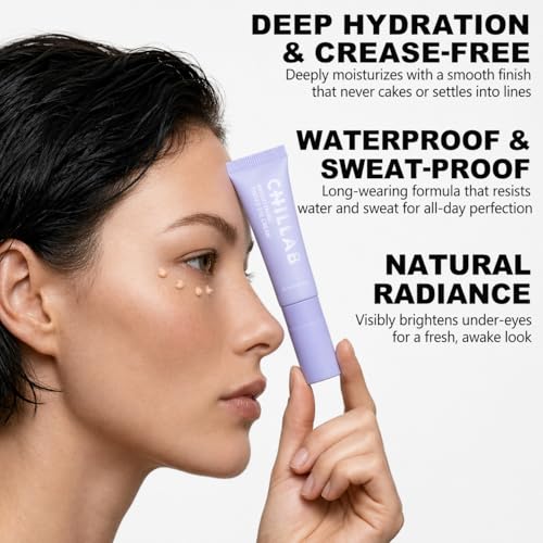 Tinted Eye Cream with Caffeine & Hyaluronic Acid - 0.41 Fl Oz for Dark Circles