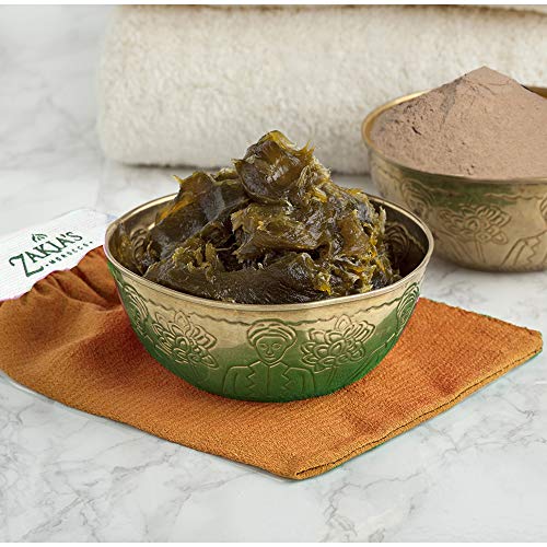 Moroccan Black Soap and Kessa Exfoliating Glove - Net Wt. 8.82