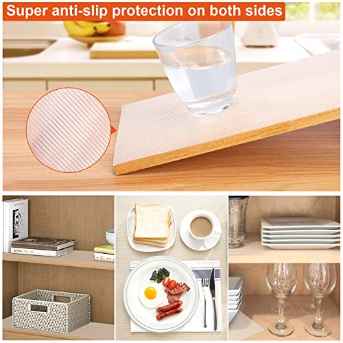 Anoak Non-Slip Waterproof Shelf Liner 20 W x 35 FT Kitchen Drawer & Refrigerator