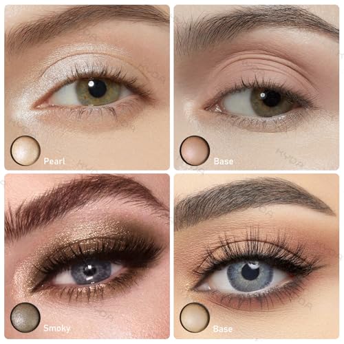 KYDA Best Of The Baked Makeup Palette, 10 Colors Full Size Baked Palette Includes 2 Bronzer, 2 Blush, 2 Highlighters and 4 Eyeshadows, Travel-Friendly Baking Makeup, Highly Pigmented, Long-Wearing