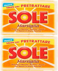SOLE Marseille Laundry Soap for Pre-Treating - Natural Stain Remover, Pack of 4, 8.8oz