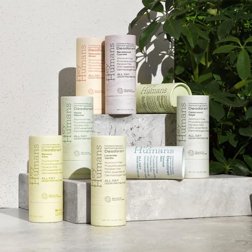 Natural Aluminum-Free Deodorant for Women and Men - Refreshing Coconut Mint