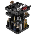Famitree 360° Rotating Large Capacity Makeup Organizer - Black