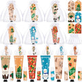12-Pack Christmas Hand Cream & Lip Balm Gift Set for Women - Festive Scents & Packaging