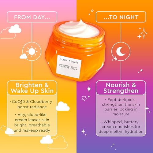 Refillable Cloudberry Face Cream for Brightening & Hydration - 50ml