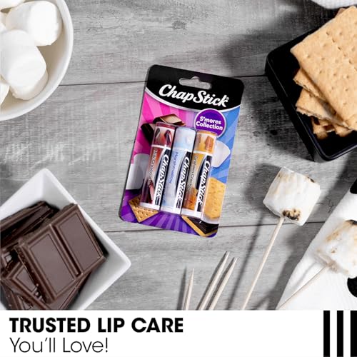 Lip Balm Bundle with Vanilla, Mint, S'Mores & Ice Cream Flavors - 18 Pack