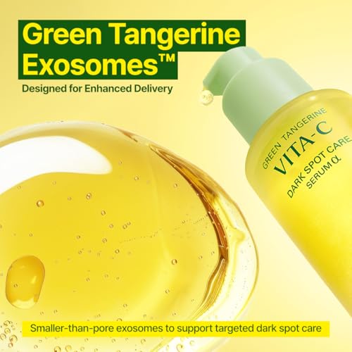 GOODAL Green Tangerine Vitamin C Serum [Advanced Ver.] ? Facial Serum with 5% Niacinamide & Exosome Technology | Helps Improve the Dull Skin for Radiant Skin | Korean Skincare 1.01 fl oz / 30 ml