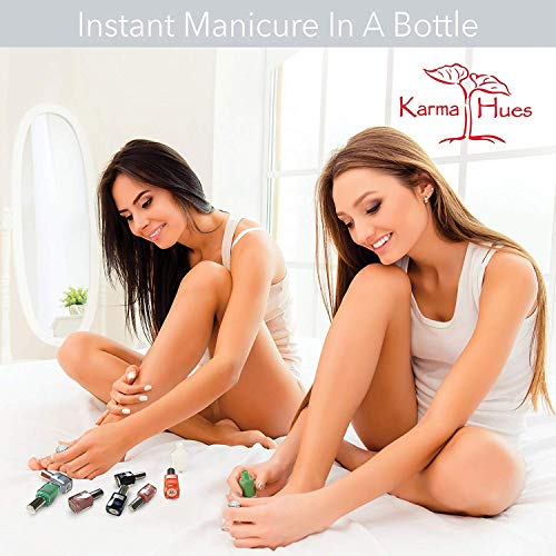 Karma Organic Non-Toxic Vegan Nail Polish Set - Natural, Cruelty-Free, 100 Colors