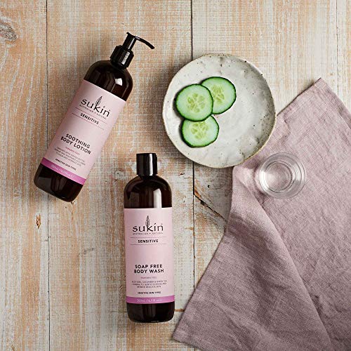 Sukin Sensitive Skin Body Lotion - Hydrating Natural Moisturizer 16.9 oz
