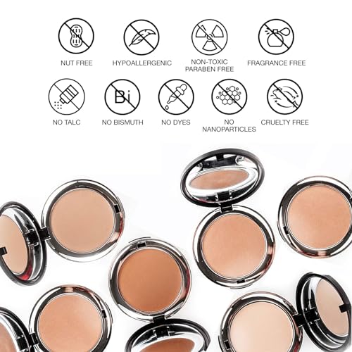 Mineral Foundation SPF 15 - Pressed Powder Concealer & Finishing Powder Latte