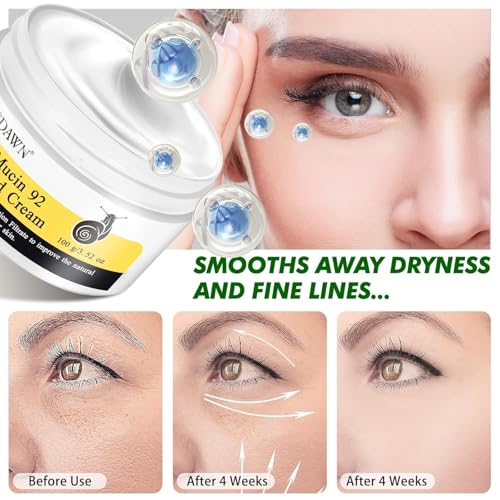 ITSDAWN Snail Mucin 92% Face Moisturizer 3 Pack - 3.52 Oz Hydrating Cream
