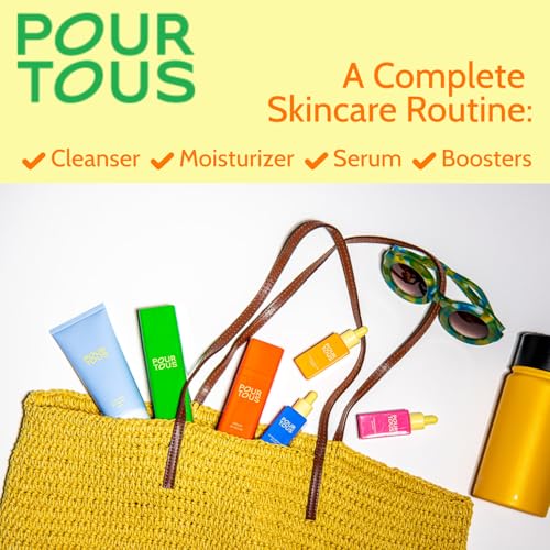 Base Facial Serum (1 floz) | Lightweight Face Skin Treatment w/Niacinamide & Cucumber | Safe Plant-Based Skincare For Tweens Teen & Young Adult Skin