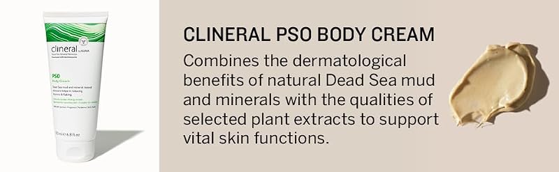 AHAVA Clineral Pso Body Cream - Hydrating Dead Sea Moisturizer for Dry, Irritated Skin