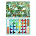 docolor Eyeshadow Palette Shimmer Matte Highly Pigmented Eye Shadow Natural Warm Glitter Long Lasting Waterproof, Professional Contour & Highlight Powder Tropical Makeup Palette (34 Color)