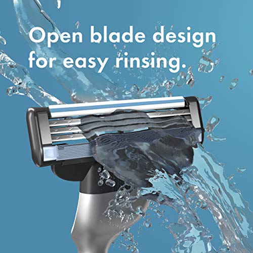 Gillette Mach 3 Razor Blade Refills 12 Pack - Compatible with Mach 3 Razors
