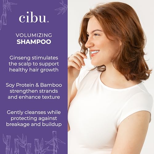 11.83oz Volumizing Hair Shampoo for Fine & Thin Hair - Nourishing & Thickening - Suitable for All Hair Types (Variation: 11.83 Fl Oz Pack of 1)